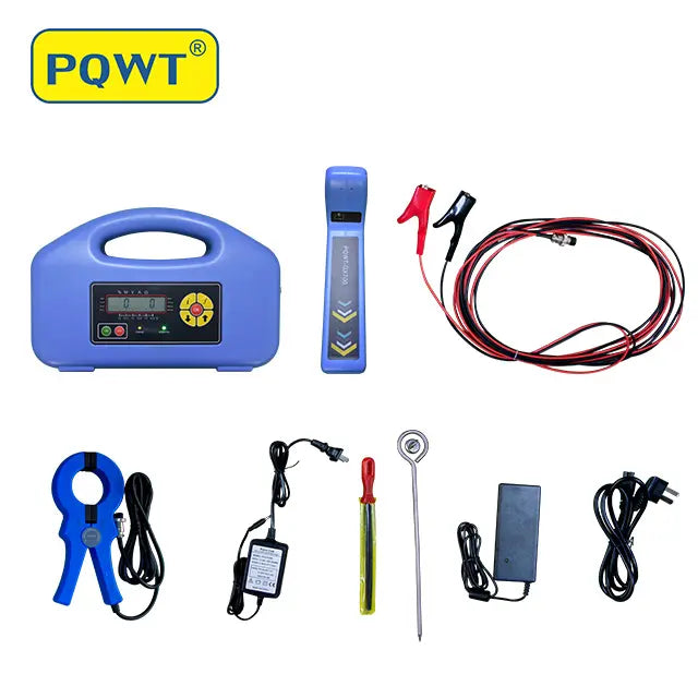 PQWT-GX700 detector de tuberías de agua subterránea, localizador de tuberías inalámbrico de presión, dispositivo de localización de cables