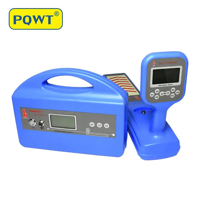 PQWT-GX800 detector de tuberías de agua subterránea, localizador de tuberías inalámbrico de presión, dispositivo de localización de cables