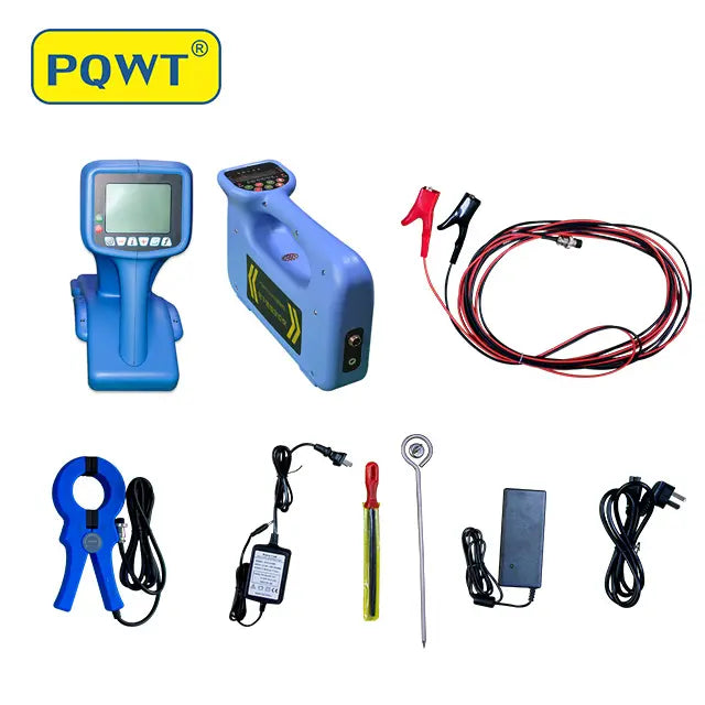 PQWT-GX900 detector de tuberías de agua subterránea, localizador de tuberías inalámbrico de presión, dispositivo de localización de cables