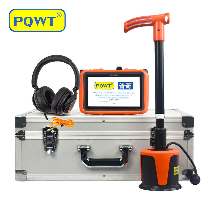 PQWT L2000 Underground Pipeline Leakage Locator 5m Pipe Leak Listening Device Water Leak Detector