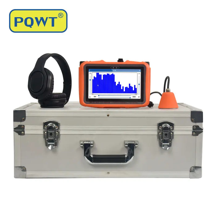 PQWT L40 Detector de fugas de tuberías de agua, máquina de detección de fugas de fontanero, herramientas de reparación de tuberías de agua