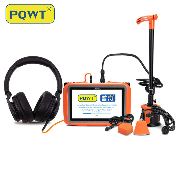 PQWT-L5000 Water Supply Pipeline Leak Location underground water leak detector,leak detector plumbing L5000
