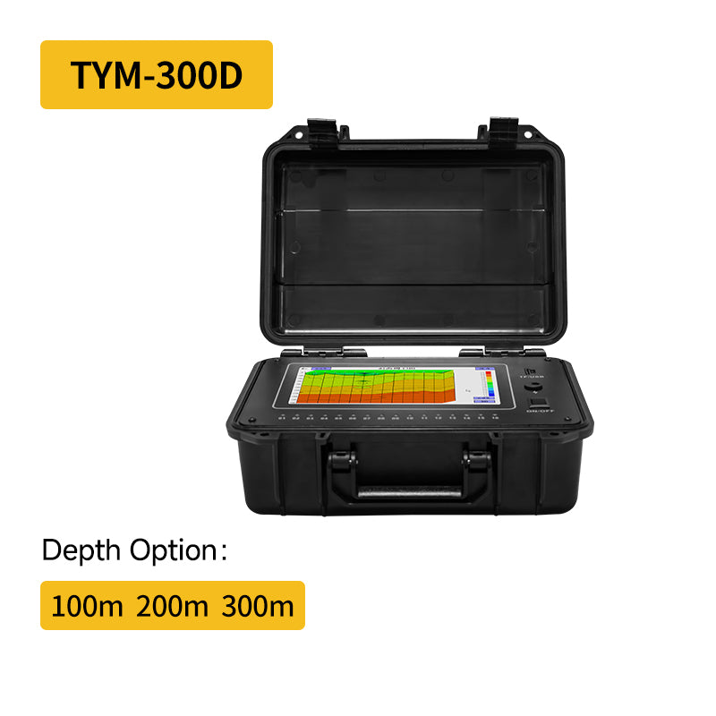 New TYM D Series 16 Channels Geophysical Survey Equipment 500m Well Water Detector Underground Finder