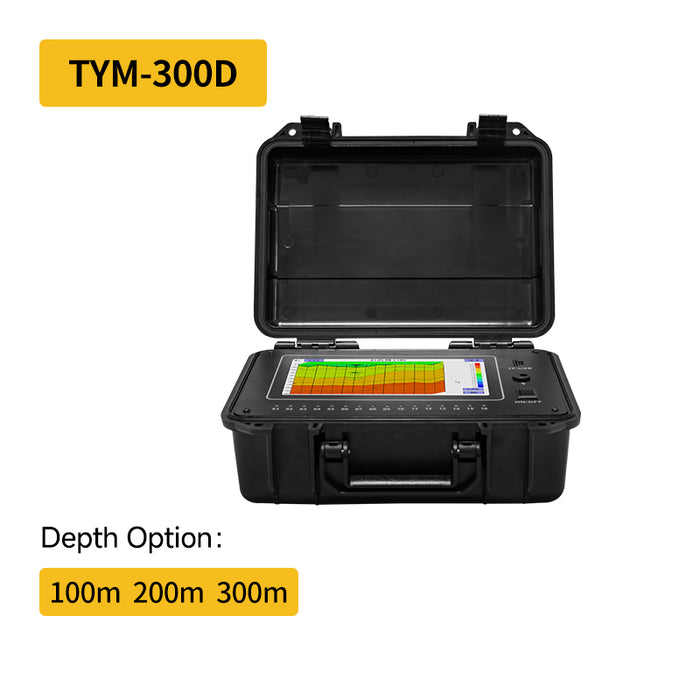 New TYM D Series 16 Channels Geophysical Survey Equipment 500m Well Water Detector Underground Finder