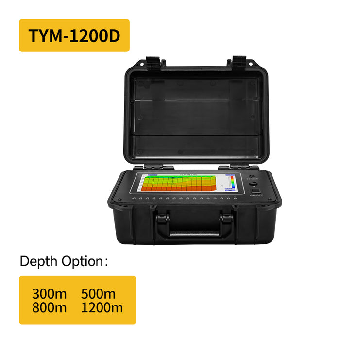 New TYM D Series 16 Channels Geophysical Survey Equipment 500m Well Water Detector Underground Finder