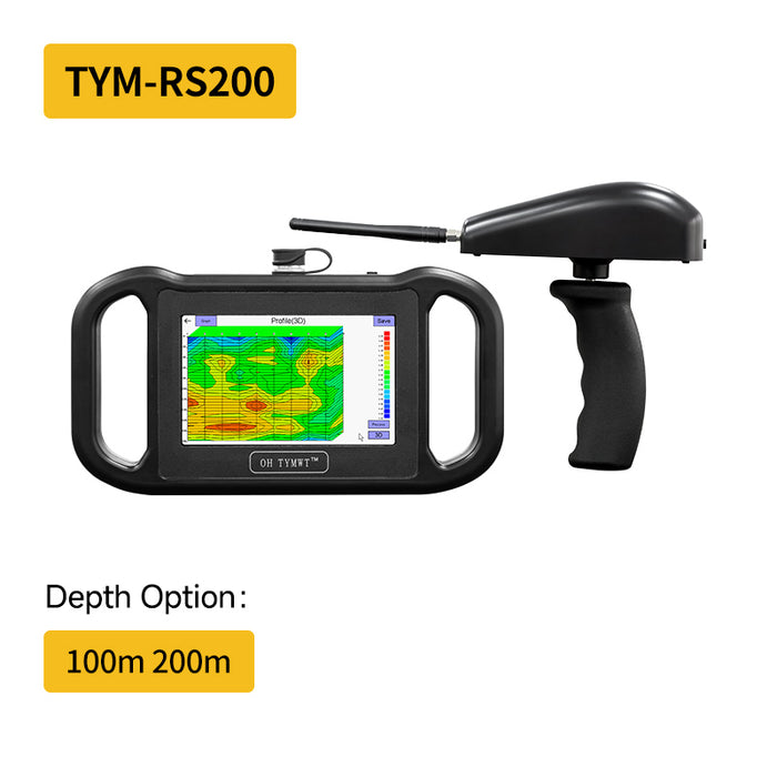 New TYM RS Series Multi Functional Water Searching Geophysical Survey Well Water Detector Underground Finder