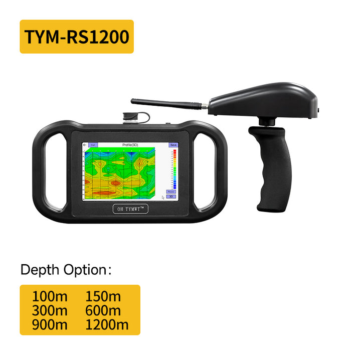 New TYM RS Series Multi Functional Water Searching Geophysical Survey Well Water Detector Underground Finder