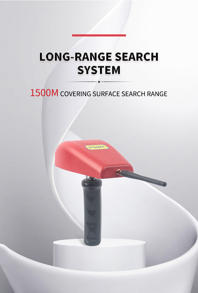 PQWT-TCM Geophysical Resistivity Meter Long Range Search Survey 500m Ground Water Finder Detector Underground