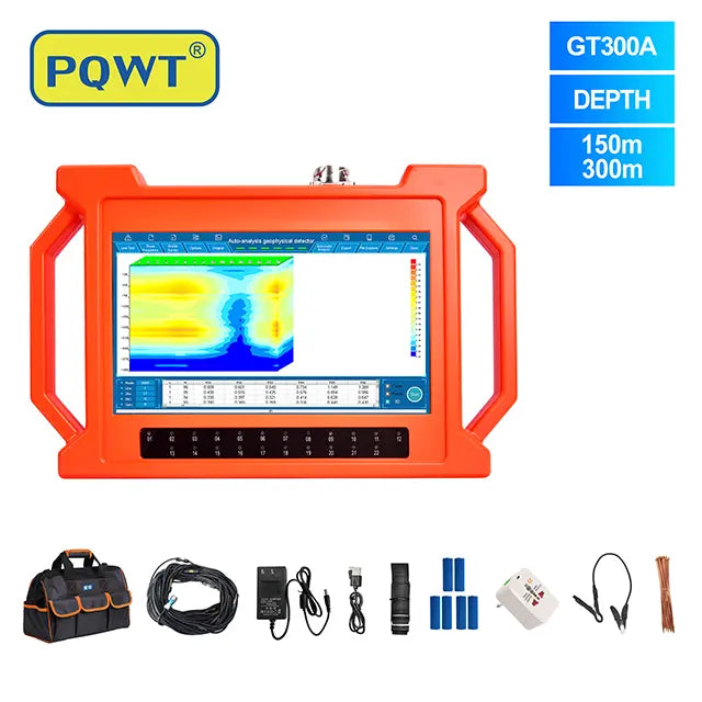 PQWT-GT300A Detector de agua subterránea de 300 m Buscador de agua subterránea