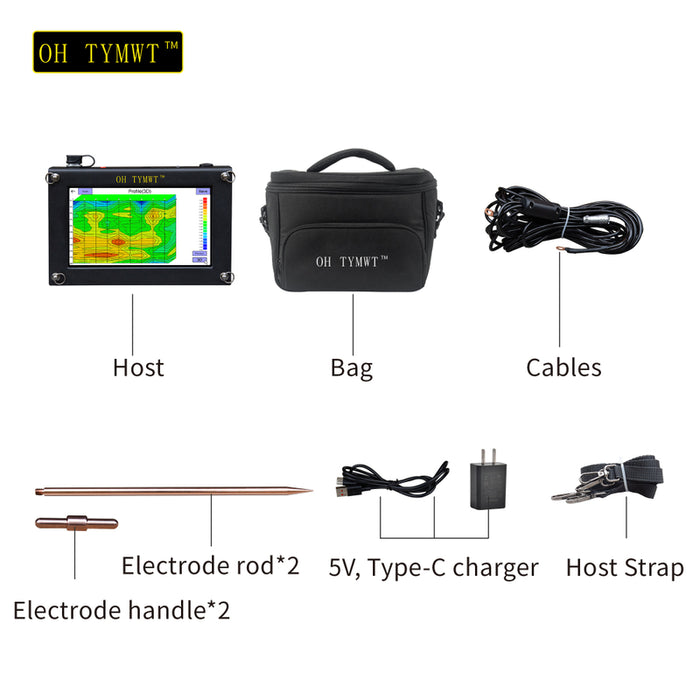 New Arrival TYM S Series Auto Graphing Resistivity Geophysical Survey Equipment Underground Water Detector