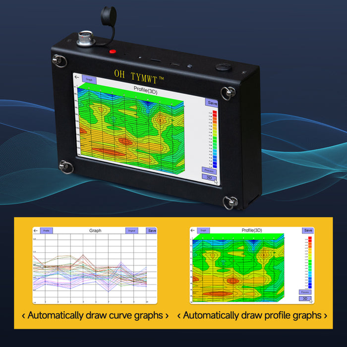 New Arrival TYM S Series Auto Graphing Resistivity Geophysical Survey Equipment Underground Water Detector